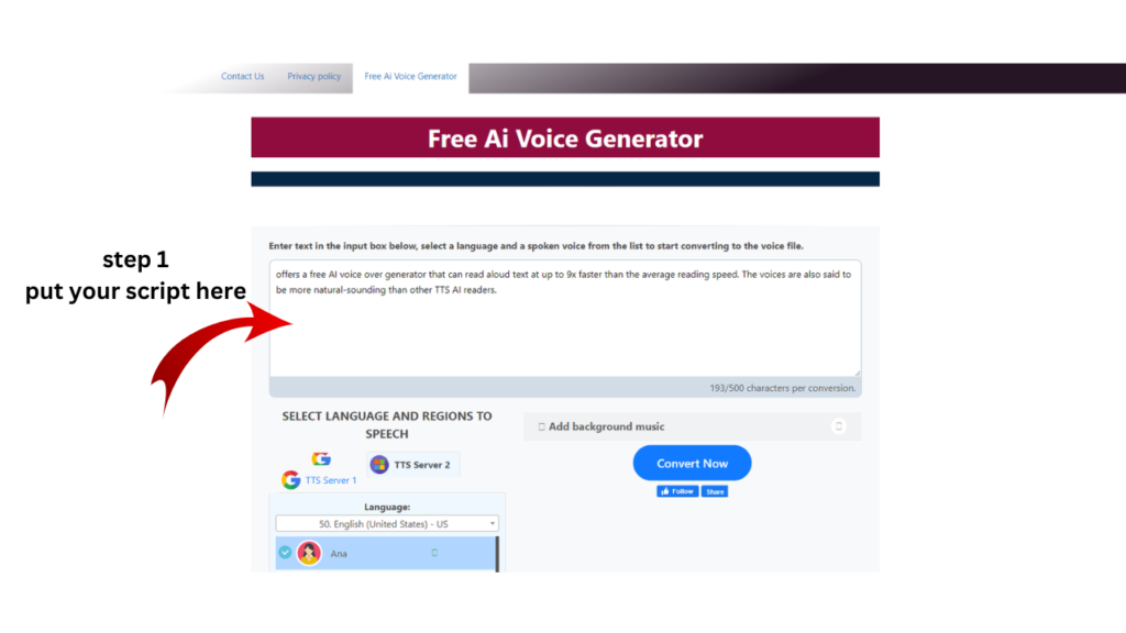 Free Ai Voice Generator