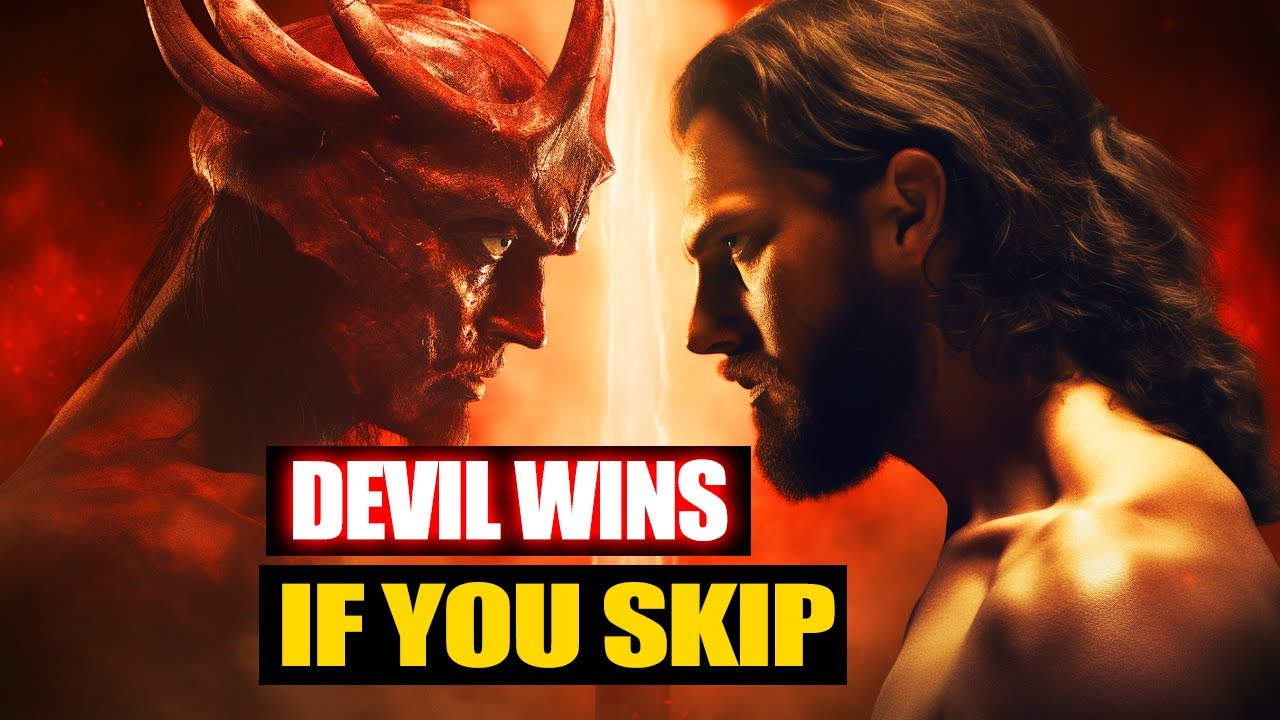 God Says: Devil Wins If You Skip This | Jesus Affirmations | God's message today | God Helps For You