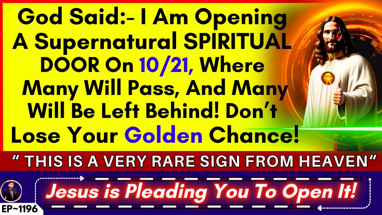 MARK THE DATE! - "A SPIRITUAL PORTAL IS OPENING UP "ðŸ‘† Your Miracles Are Coming | Lord Helps Ep -1196