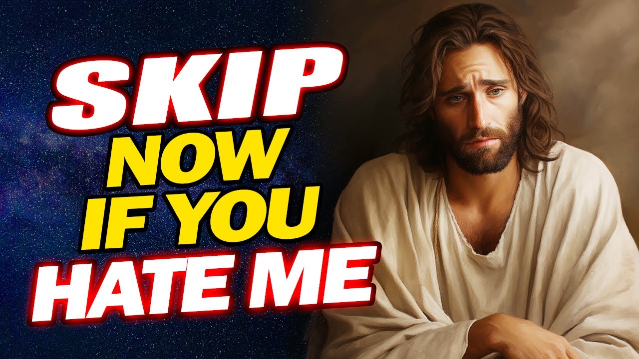 God Says: My Child Don't Skip Me Today, It's Urgent | God's message today | Jesus Affirmations