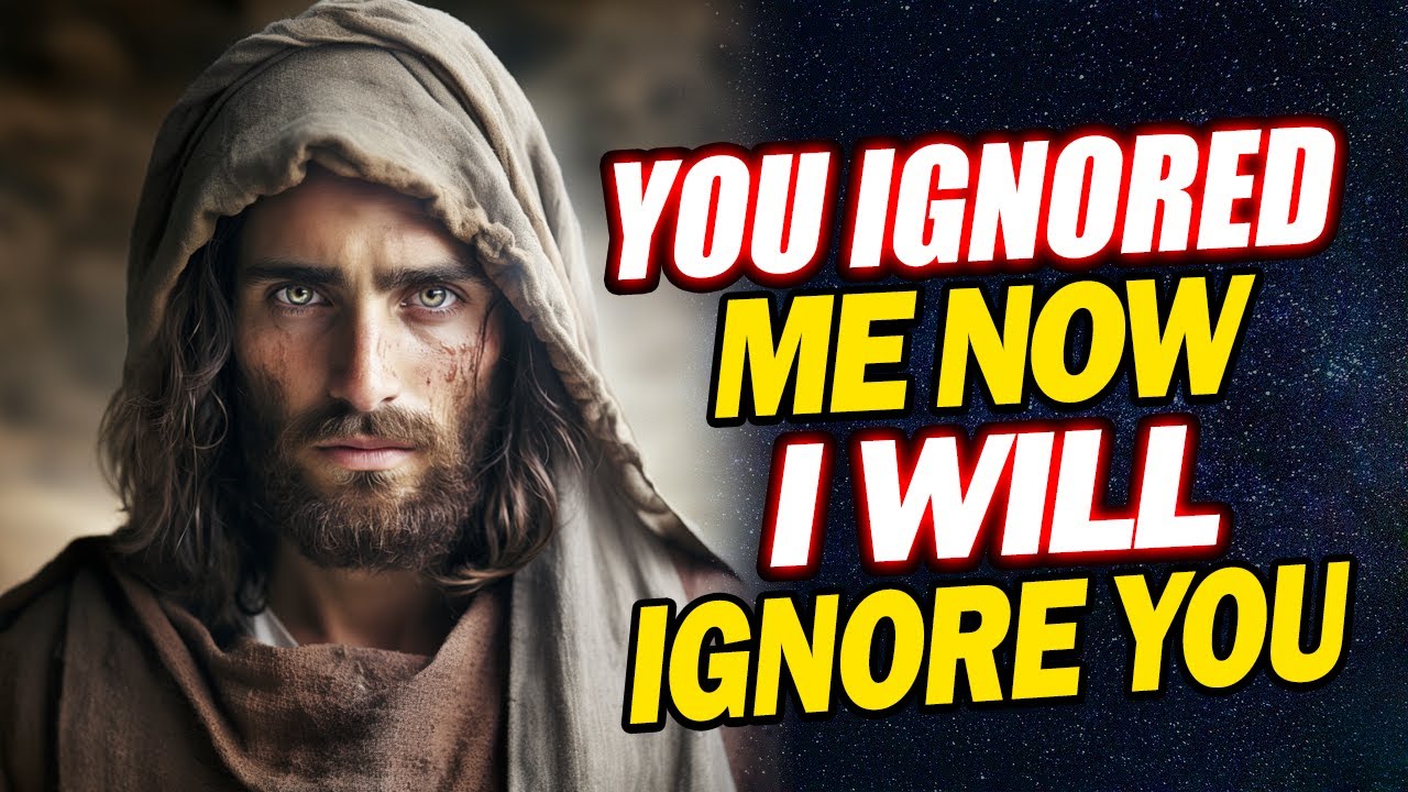 I will Ignore You If You Skip Me Now, It's Urgent | Jesus Affirmations | God's message for me today