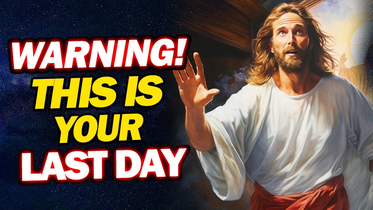 God Has A Serious Message For You, It's Urgent | Jesus Affirmations | God's message For You today