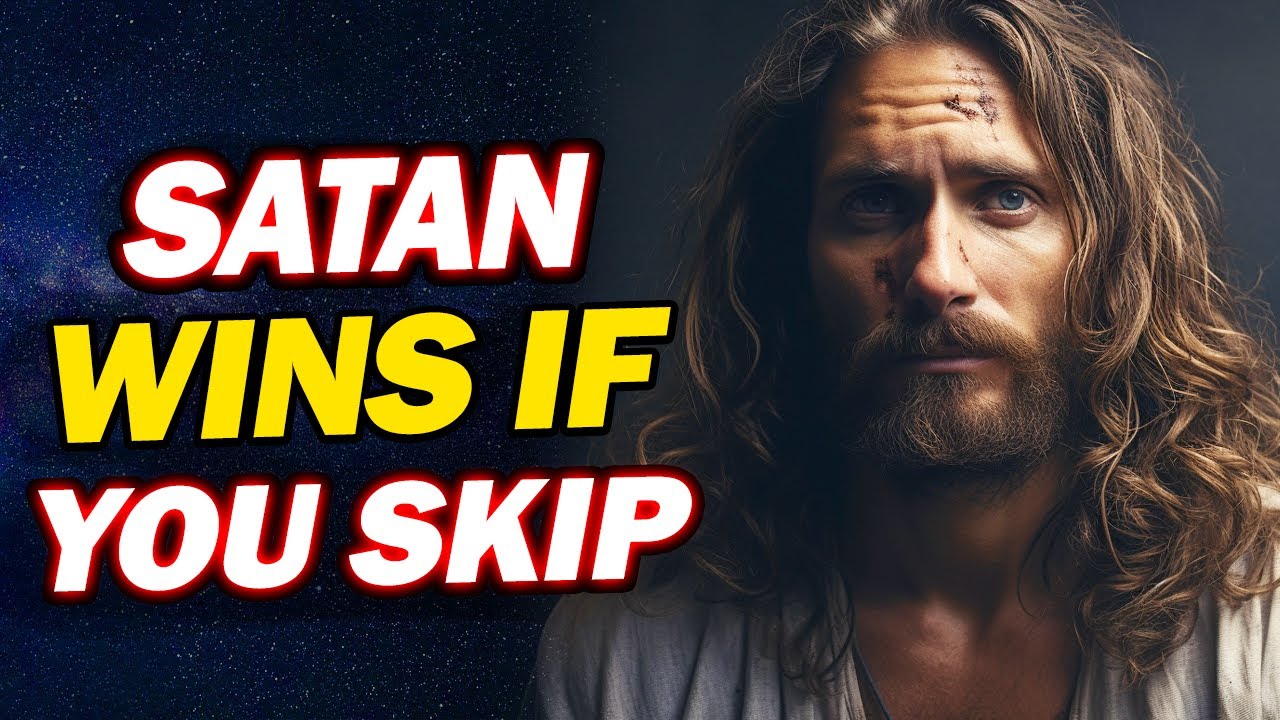 God Says: Satan Wins If You Skip | Jesus Affirmations | God's message For You today | God Helps