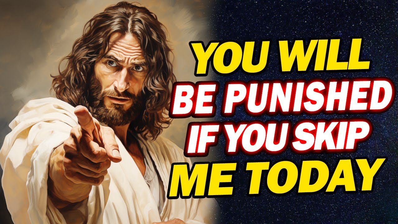 God Wants You To Watch This Video, It's Urgent | Jesus Affirmations | God's message for you today