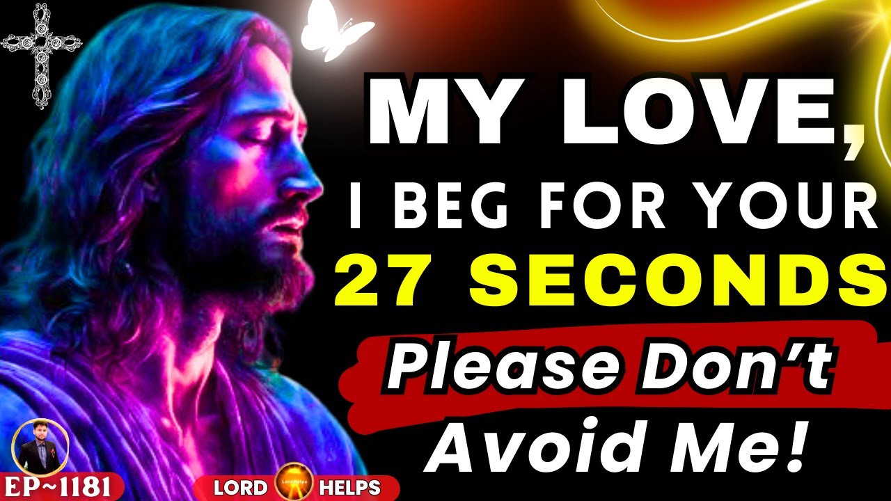 GOD SAYS - "PLEASE!! SPEND YOUR TIME WITH GOD" | God's Message Today