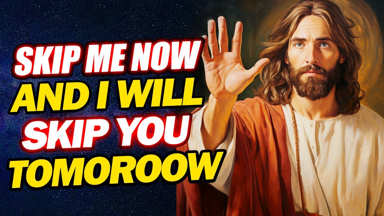 You Are Not Watching This By Accident, Don't Skip | Jesus Affirmations | God's message today for you