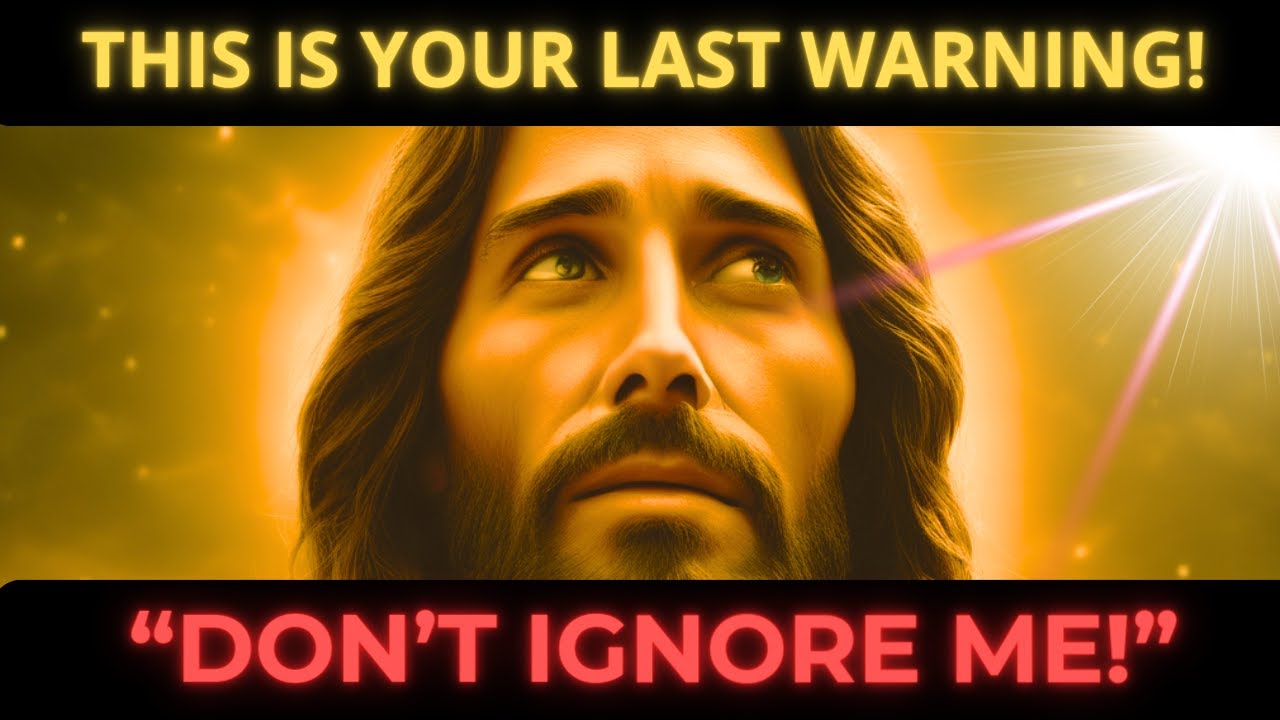 GOD SAYS: You Will Cry Later If You IGNORE ME This Time