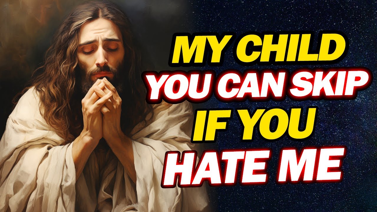 Jesus Wants You To See This Message, Please Don't Ignore | God Message For You | Jesus Affirmations