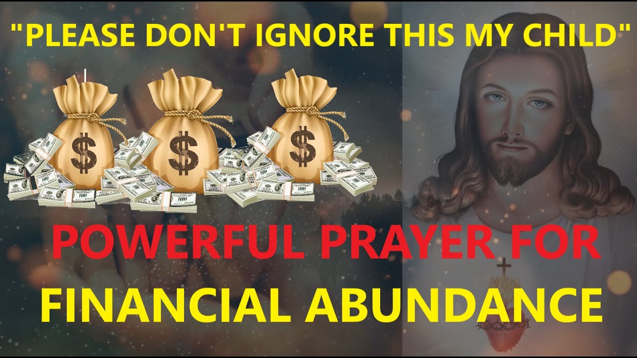 A Powerful Prayer for Financial Abundance