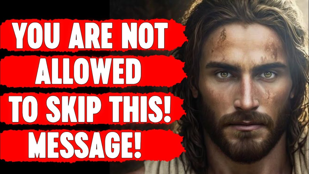 You Are Not Allowed To Skip This Message‼️| God Message For You Today