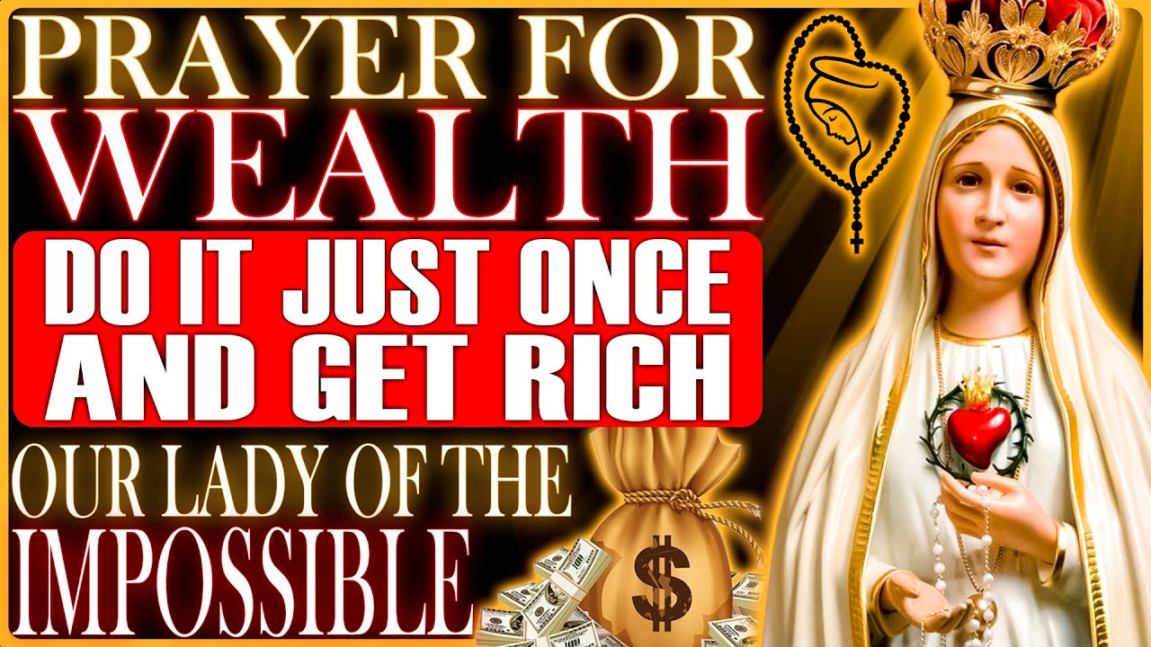 PRAYER FOR AN URGENT FINANCIAL MIRACLE | PRAY TO OUR LADY AND SEE WHAT HAPPENS 💸