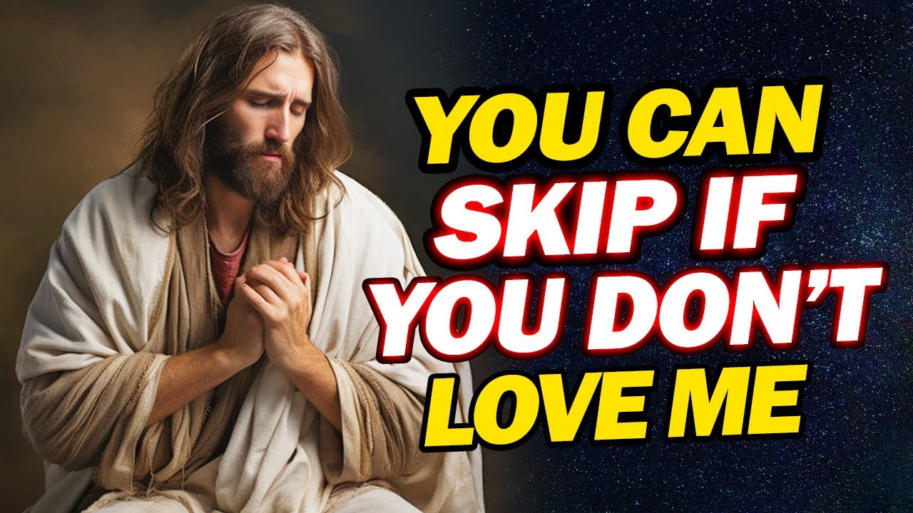 God Is Begging You For 2 Minutes, Don't Skip Him | God Message For You Today | Jesus Affirmations