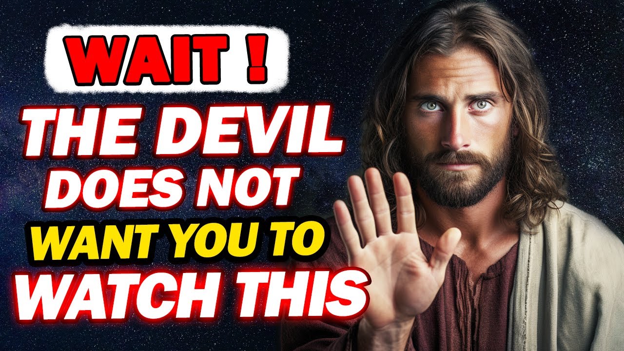 God Says Devil Will Be Happy If You Skip This Video | God Message For You Today | Jesus Affirmations