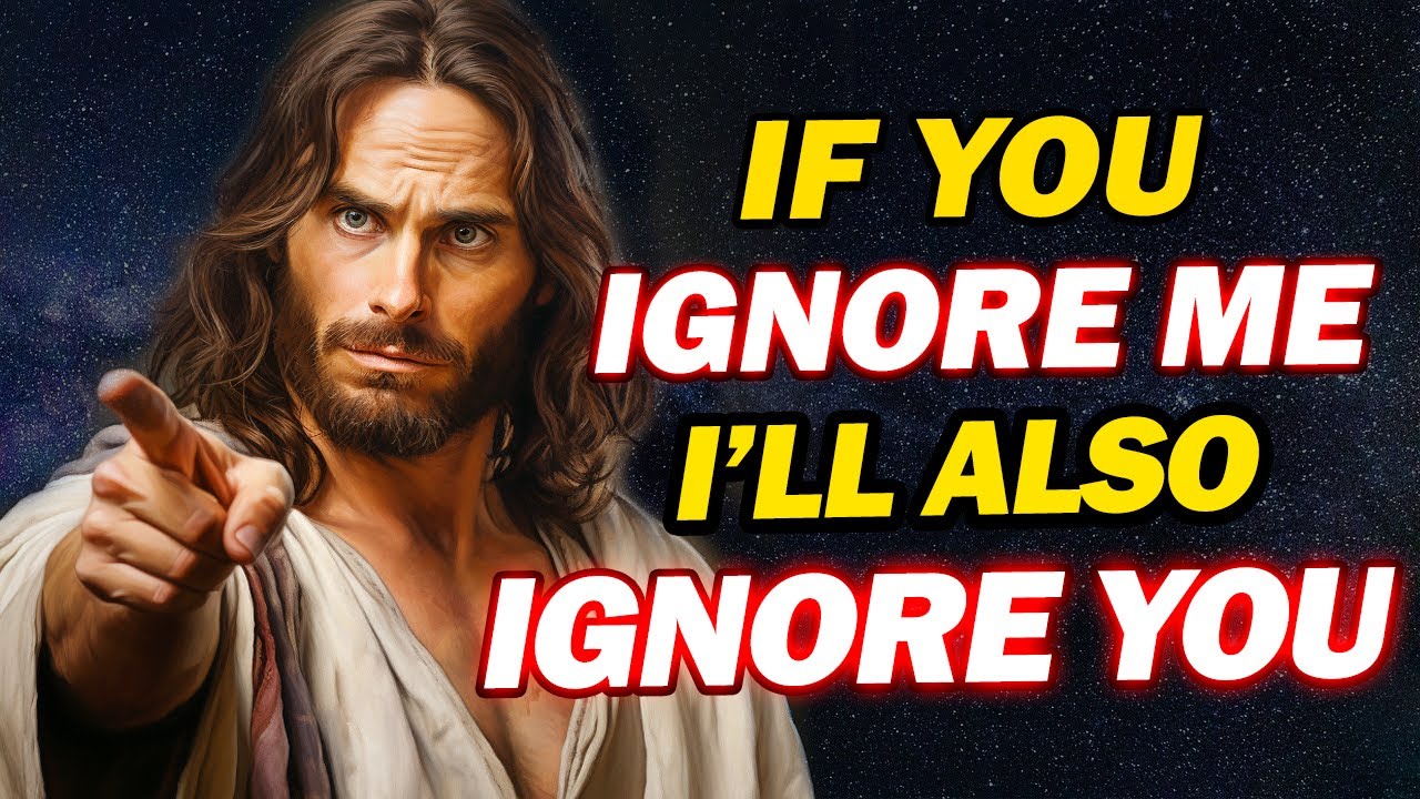 Don't Ignore This Message If You Love Me | God Message For You | Jesus Affirmations
