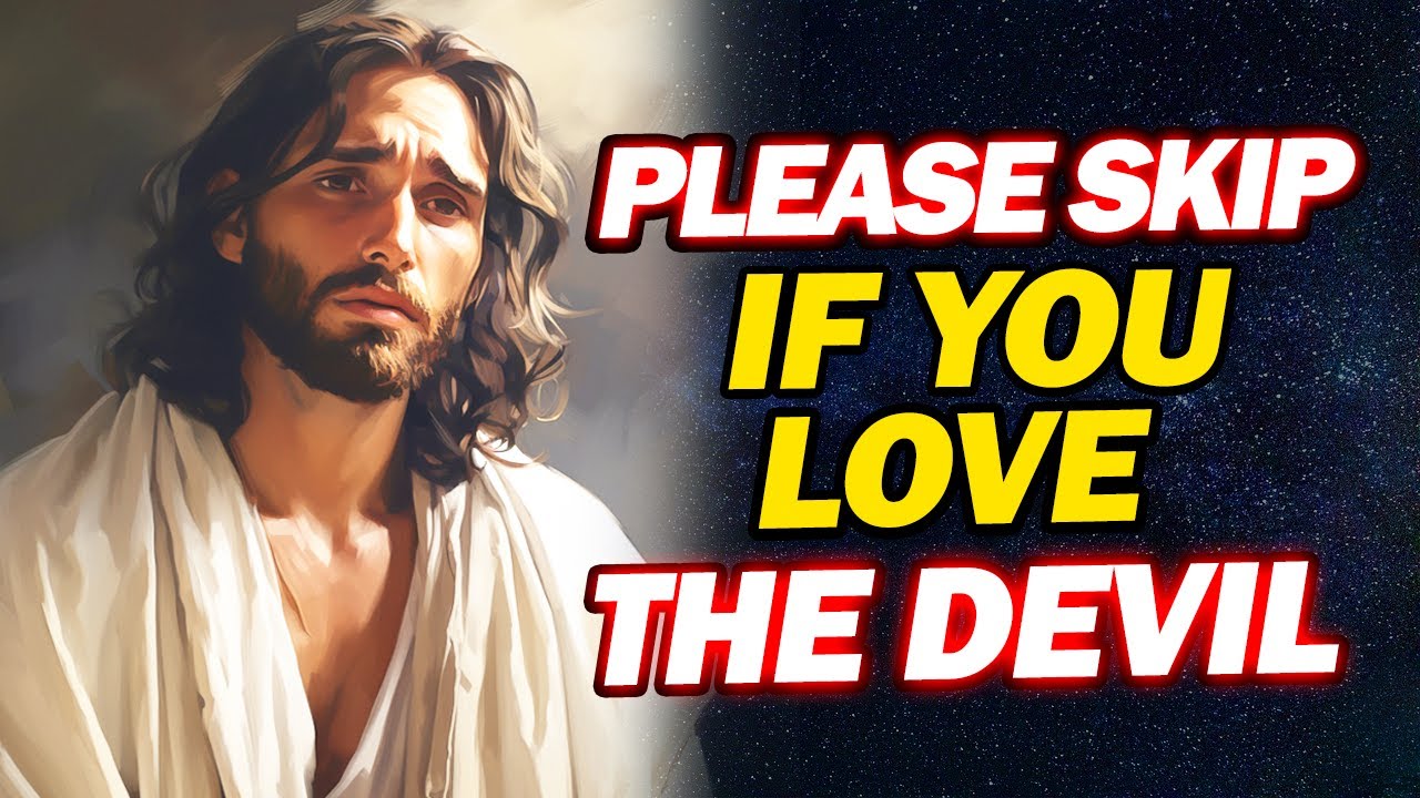 God Says: Don't Show Your Hate By Skipping This Message | Jesus Affirmations | God's message today