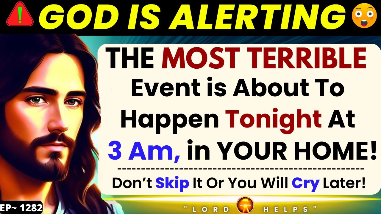 GOD IS WARNING – “BE READY FOR MOST HORRIBLE EVENT TONIGHT”