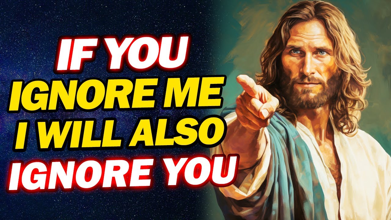 God Is Serious About You, Don't Ignore It | Jesus Affirmations | God's message today