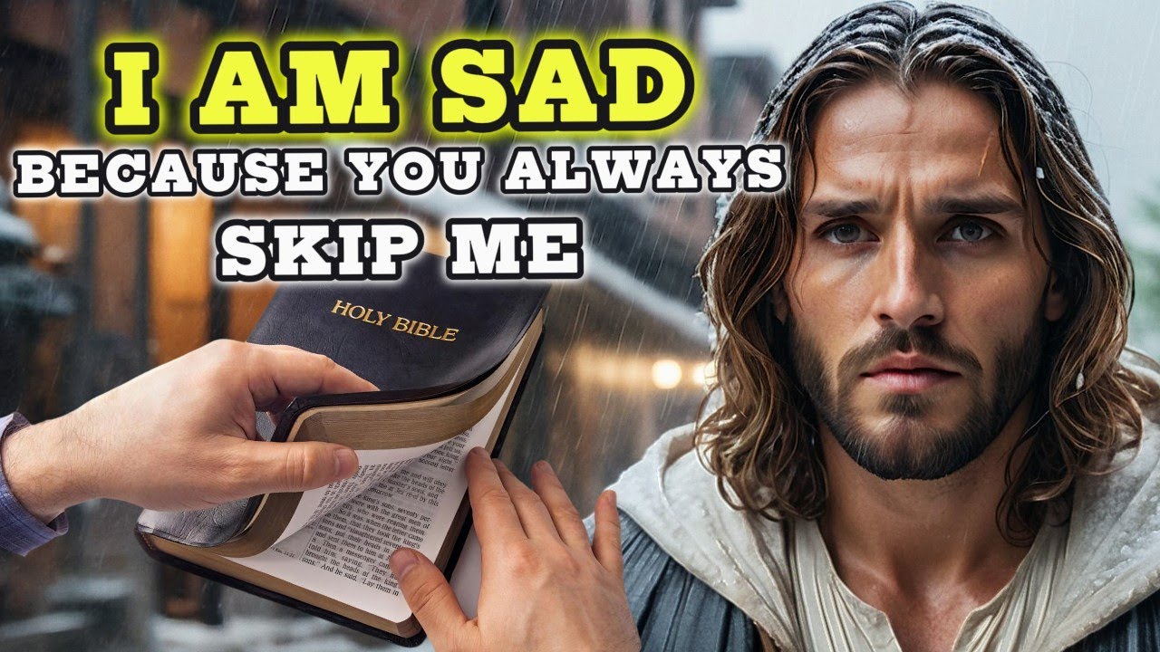 Jesus Says: I Am Sad Because You Always Ignore Me | Jesus Talk | God Message Today