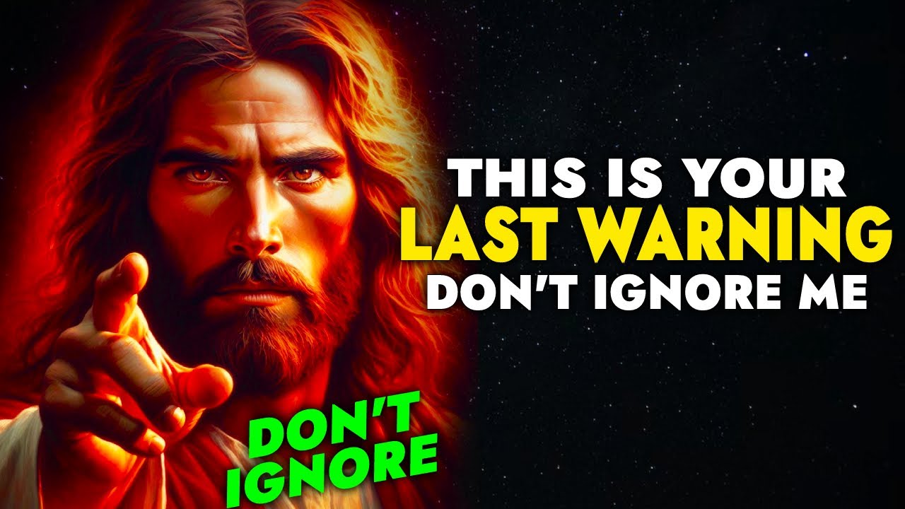 God Says- Last Warning Don’t Ignore | god message for you today | God’s message Today | God Tells