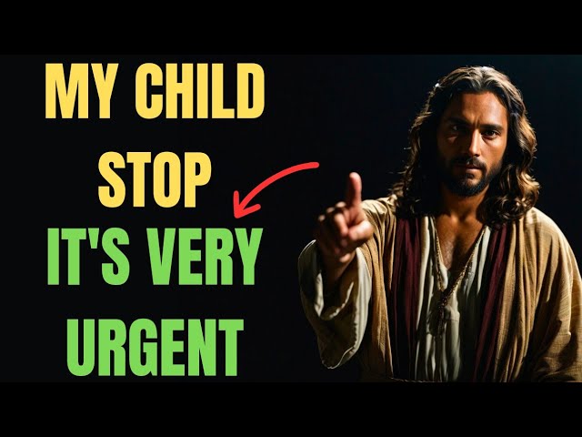 GOD’S URGENT MESSAGE FOR YOU TODAY || GOD’S MESSAGE FOR YOU TODAY