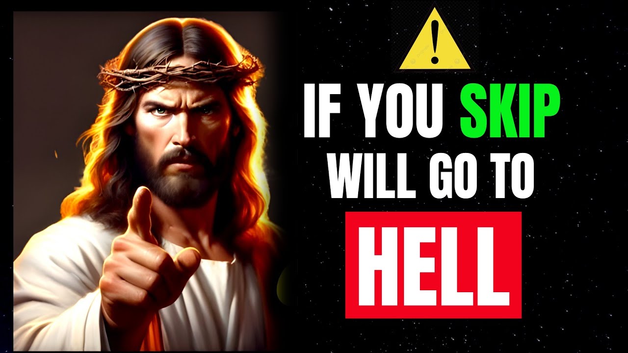 🔴 Jesus: Get Ready For Hell If You Still Wanna Skip Me!| DMFY-613