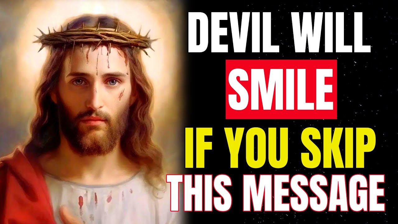 🔴Jesus: The Devil Will Smile If You Skip This Message Today! | DMFY-572