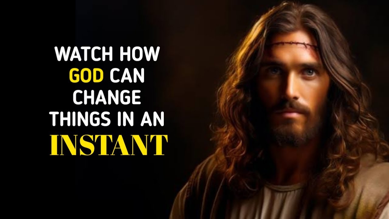 God Can Change Things In An Instant | God Message Today | Daily Message From God