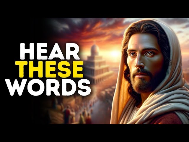 My Child Hear These Words | God Message Today | God Message For You |Gods Message Now |