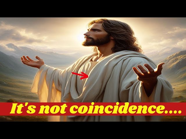 its not coincidence |God Message today| Must Watch| Jesus Universe |Jesus message #godmessage