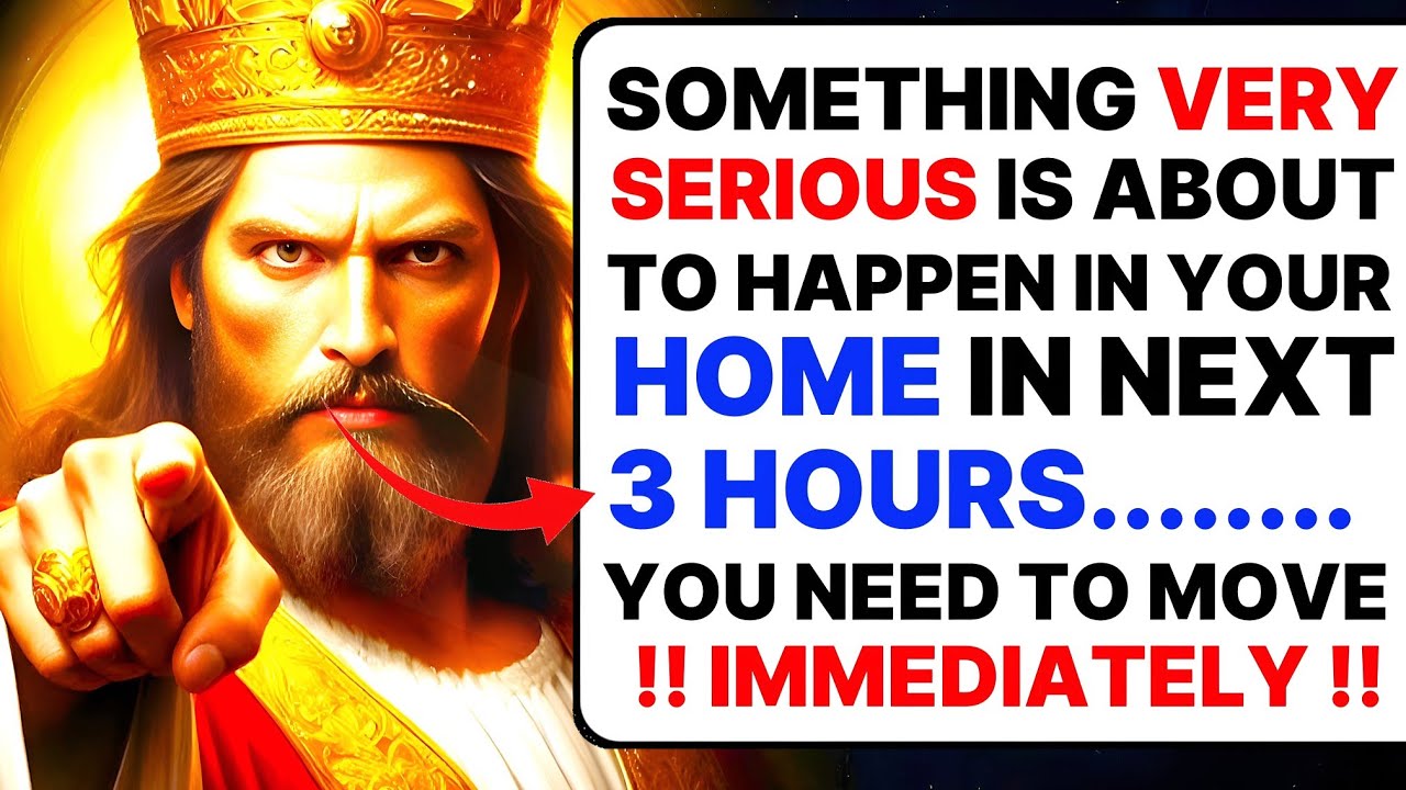 🛑SOMETHING VERY SERIOUS IS ABOUT TO HAPPEN IN YOUR HOME IN NEXT 3 HOURS….. । God’s message ।