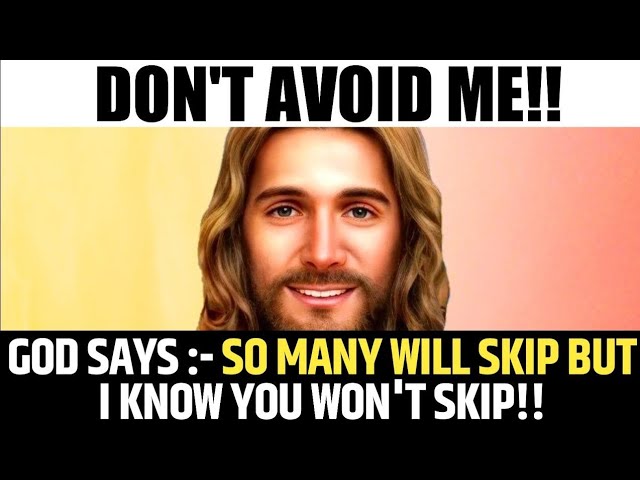 🛑 God Message For You Today 🙏🙏 | So Many will skip however I Recognise You May..✋| God