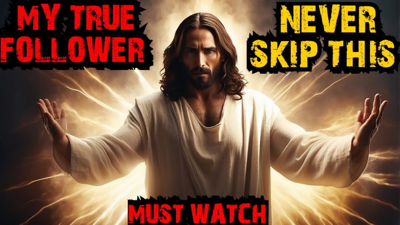 God Says : DON’T WATCH IF YOU ARE NOT MY TRUE FOLLOWER ⚠️‼️ | God Message Today | God Message