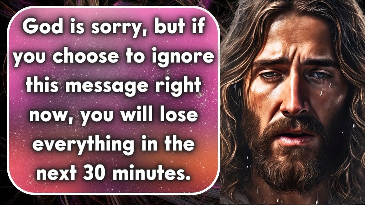 ⭕GOD SAYS “You are going to Be Punished If You Ignore”⚠️🙏| God’s Message Now #jesus #god