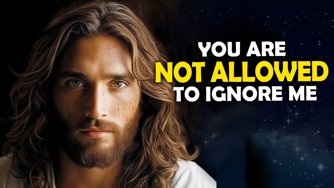 God Says: You Are Not Allowed To Ignore This | God Message | Jesus ...