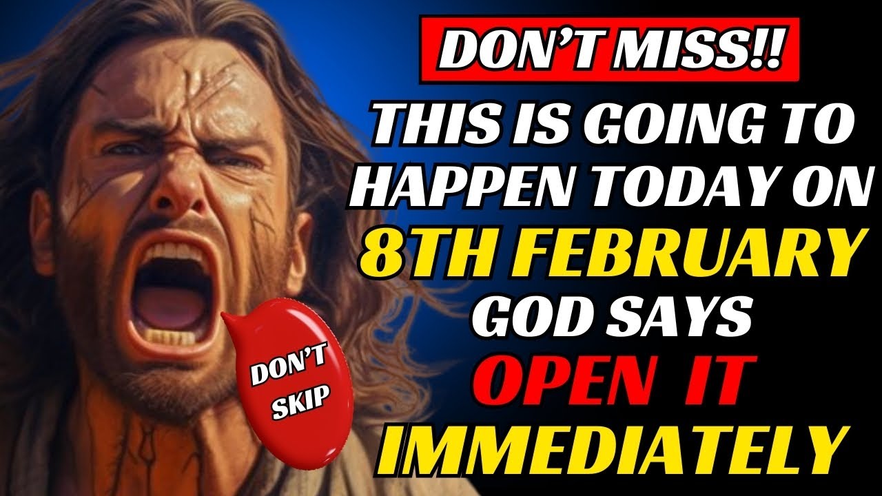 🔴OPEN IMMEDIATELY!! This Is Going To Happen Today On 9th February| God’s Message Today