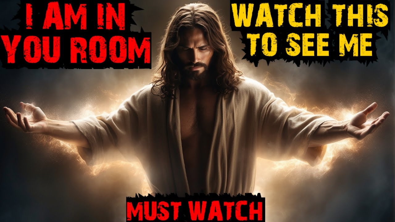 God Says I AM IN YOUR ROOM RIGHT NOW ⚠️‼️| God Message Today | God Message