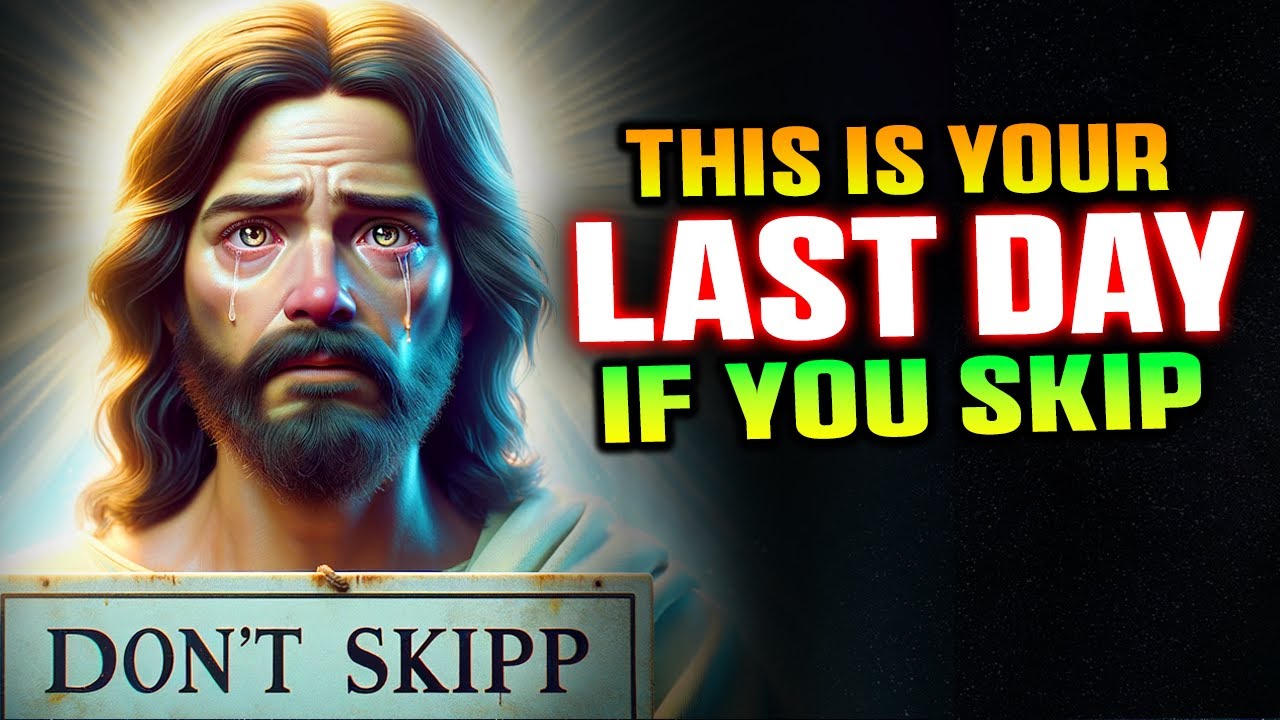 God Says➤ You Have One Last Day Left, Don’t Skip | God Message Today |