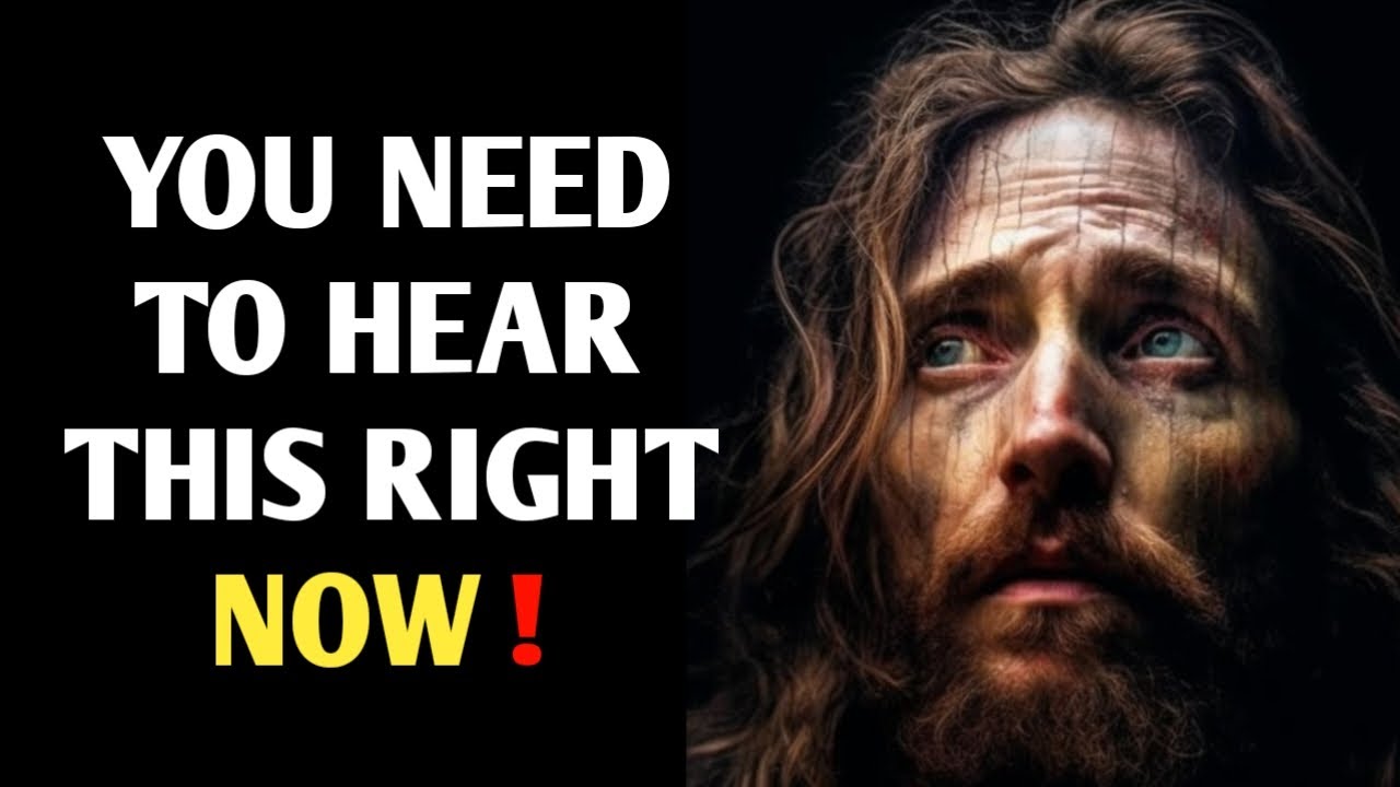 God Says: You Need To Hear This Right Now! | Urgent Message From God | God Says