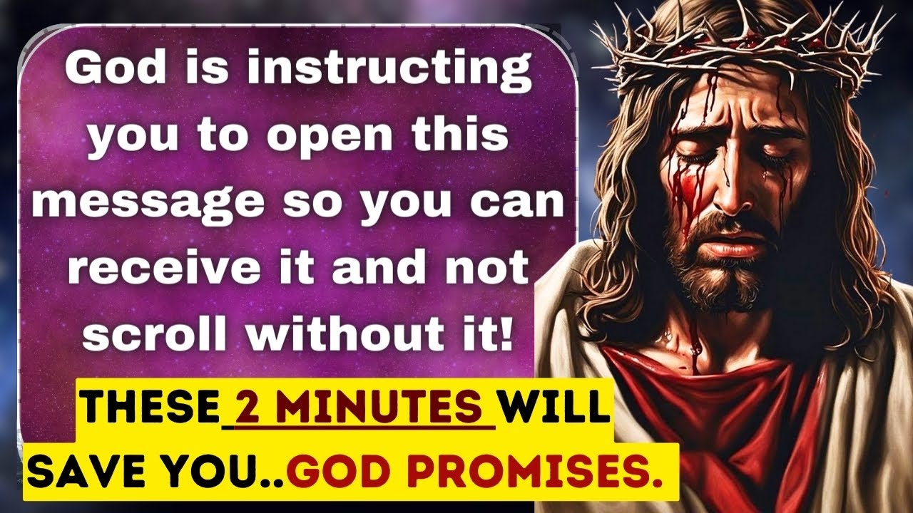 This is your last chance to know this truth… | God Message Today | Jesus Message |