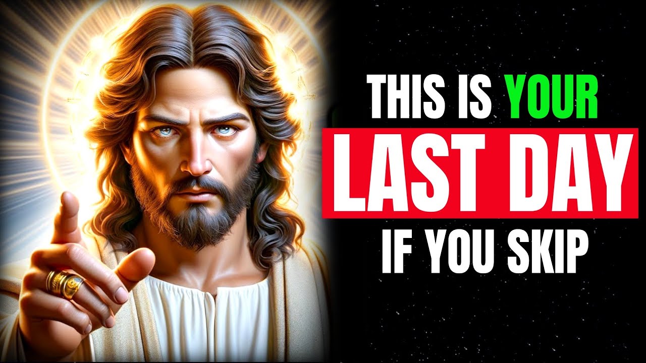 God Says, There Will Be No Tomorrow For You, I Am SORRY My Child | God Message Today |