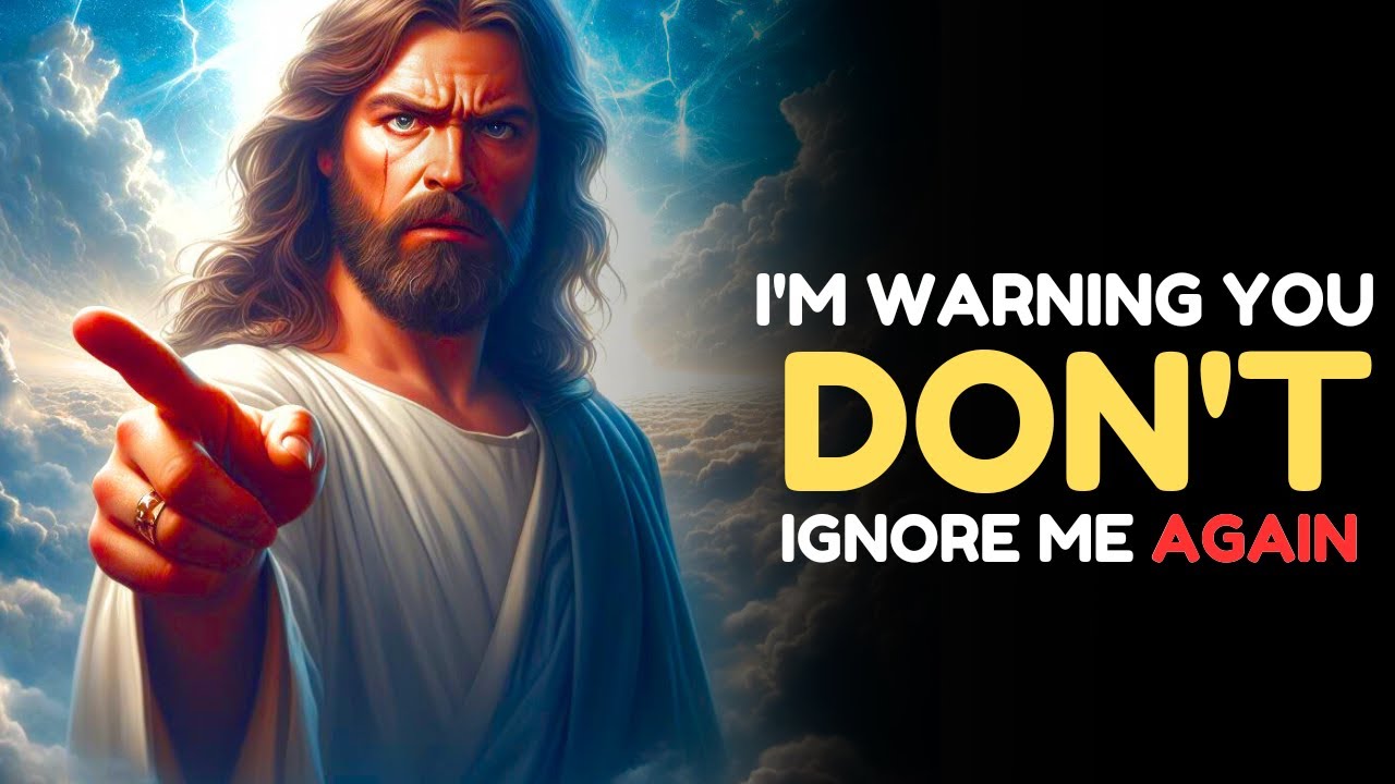 God says:- I Am Warning You. Don’t Ignore Me Again | God Message Today |