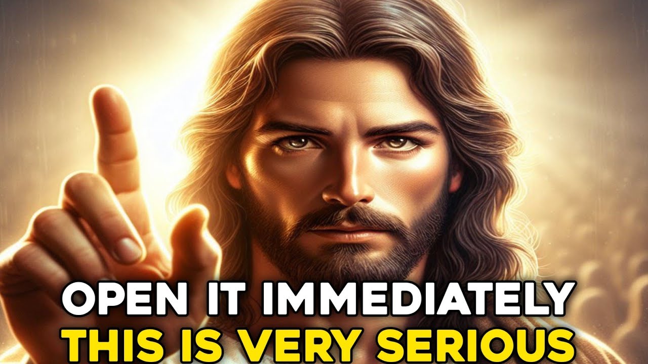 THE LORD SERIOUSLY WANTS YOU TO OPEN THIS NOW!! DON’T DENY HIM | GOD MESSAGE TODAY |