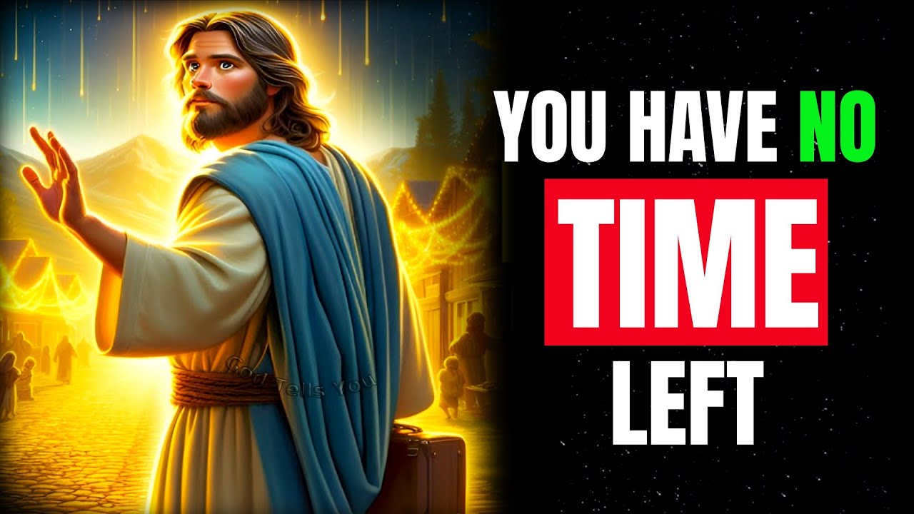 God Says, You Have Literally No Time Left Today! | God Message Today |