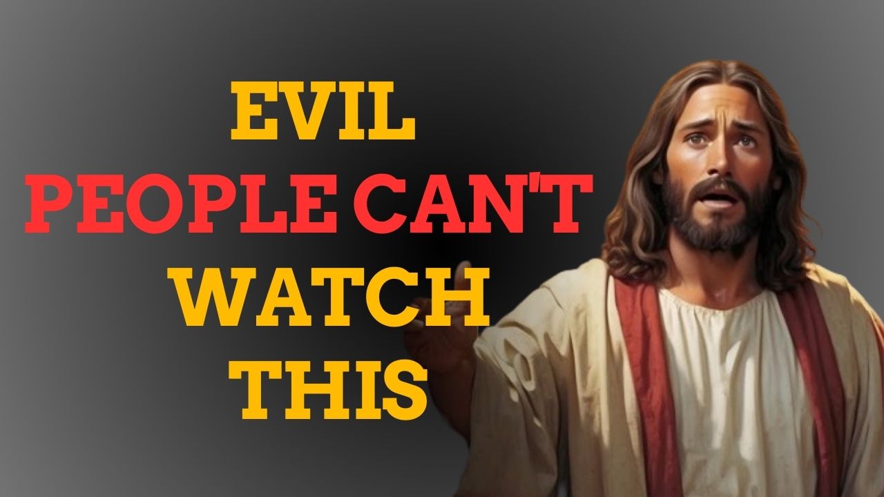 God Says : Evil People Can’t Watch This | God message jesus | God Tells |