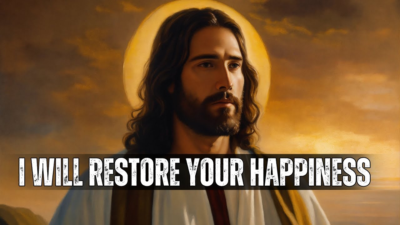 God Says : I will restore your happiness | God message jesus | God Tells |