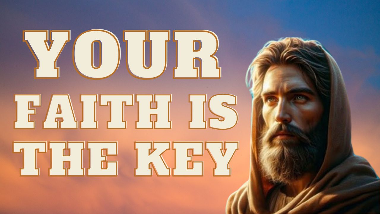 God Says :  Your Faith is the Key! | God message jesus | God Tells |