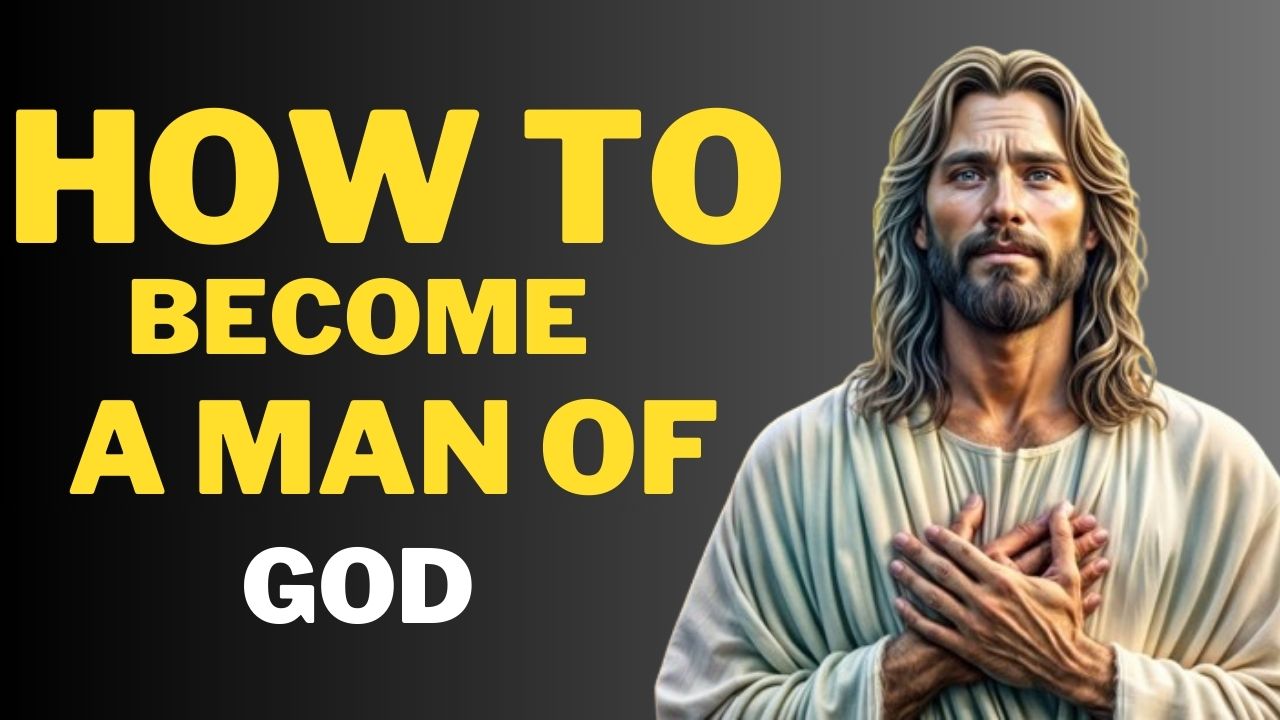 God Says : HOW TO BECOME A MAN OF GOD | God message jesus | God Tells |