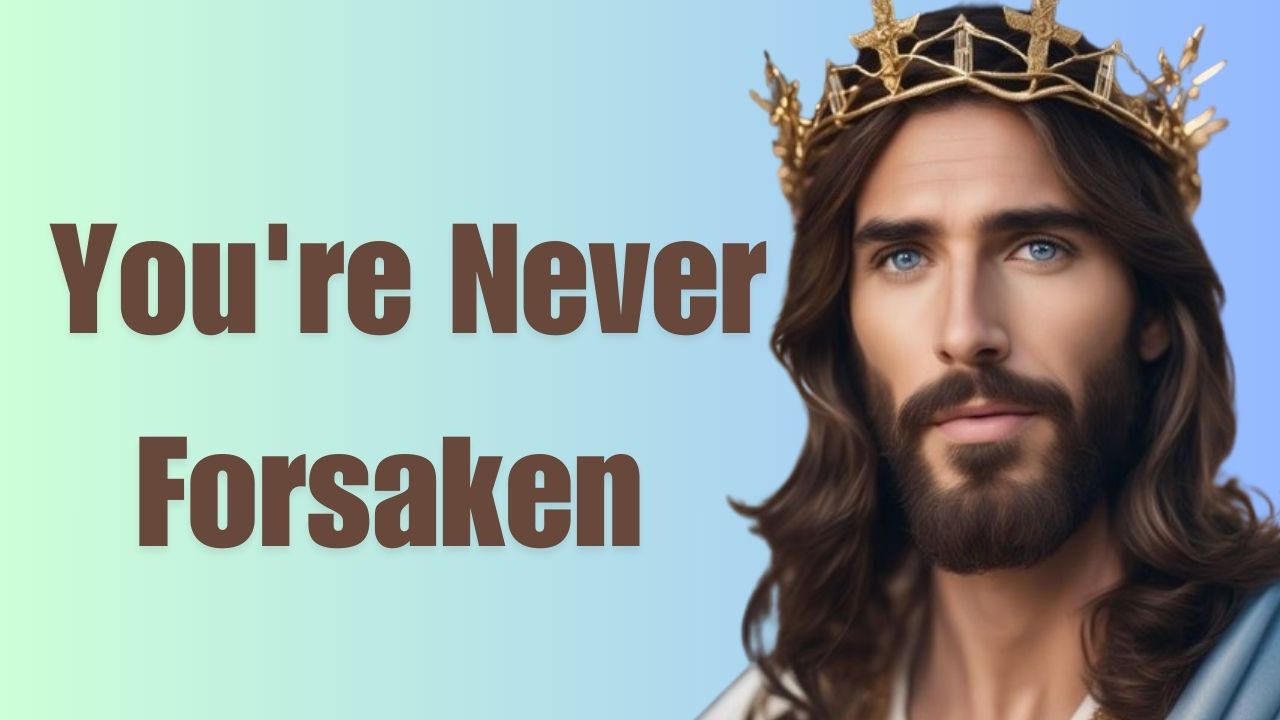 You’re Never Forsaken | God Says | God Message Today