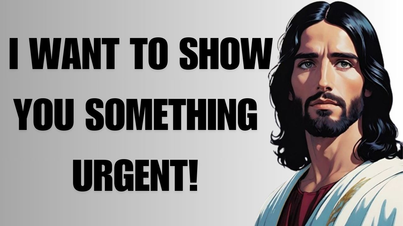 I WANT TO SHOW YOU SOMETHING URGENT!