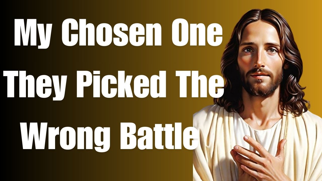 God Says : My Chosen One They Picked The Wrong Battle